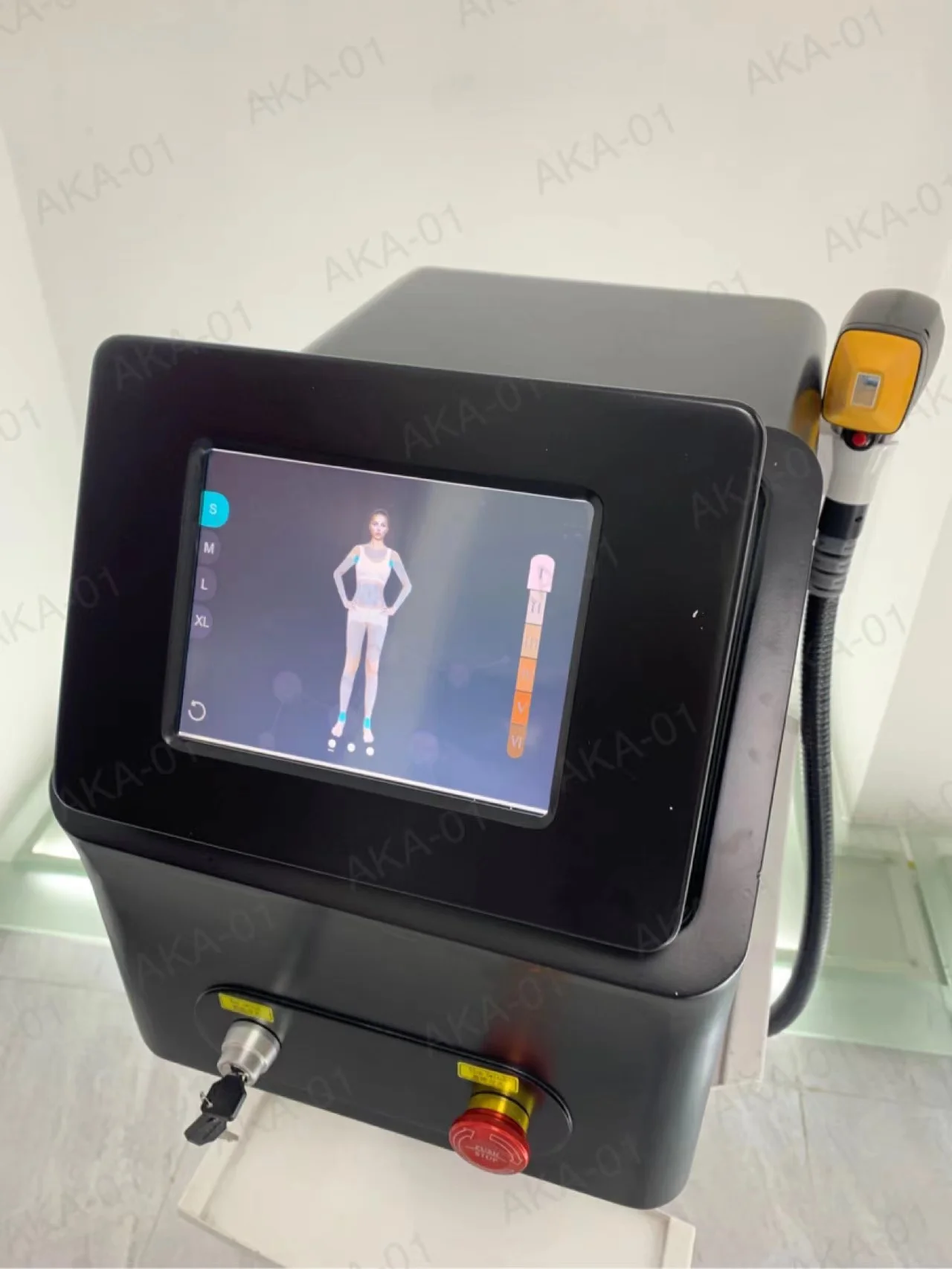 2024 New 808 Diode Laser Hair Removal Machine Alexandrit Permanent Cooling Head Painless Epilator Ice Titanium 3 Wavelength