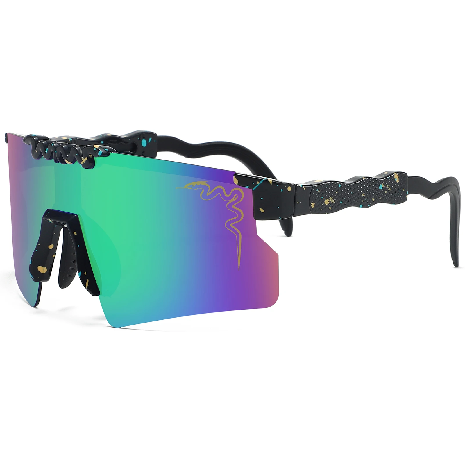 

Защитные очки с регулируемыми дужками UV400, велосипедные очки для мужчин и женщин, велосипедные очки MTB, спортивные очки на открытом воздухе