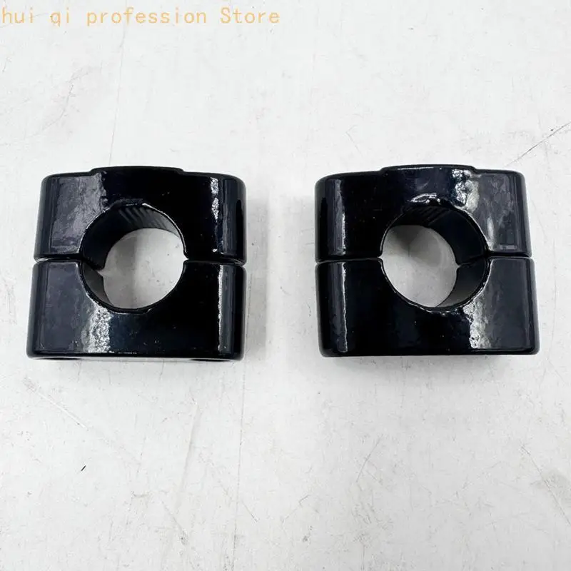 Oberes Lenkerklemmenpaar, 7/8 Zoll Ersatzhalterung, Zwei-Schrauben-Spaltblöcke mit Hardware für Reparatur und Montageteil H8WE – Detail 5