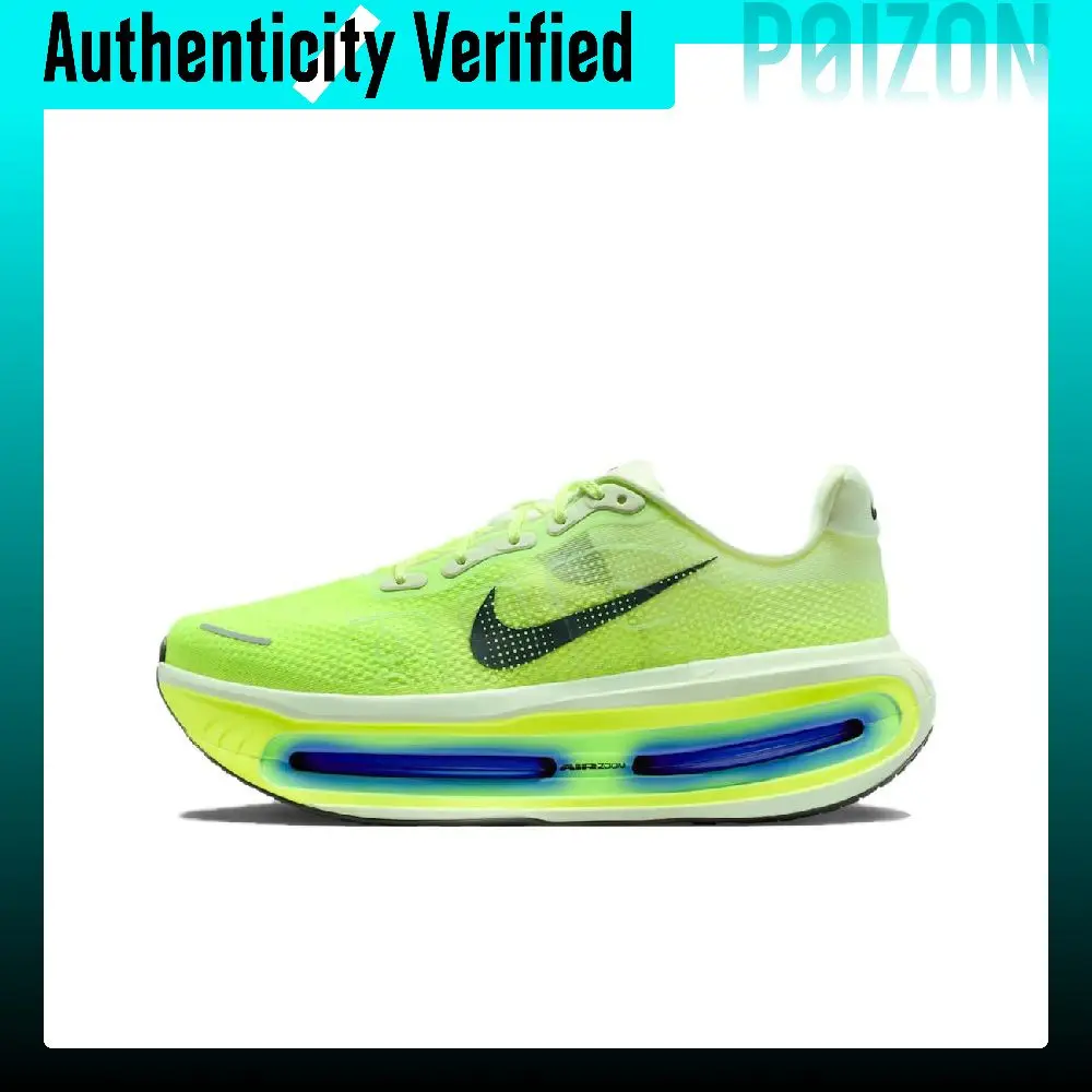 Nike Vomero Premium Breathable Low top Casual Running Shoes Men's Neon Green HQ2050-702