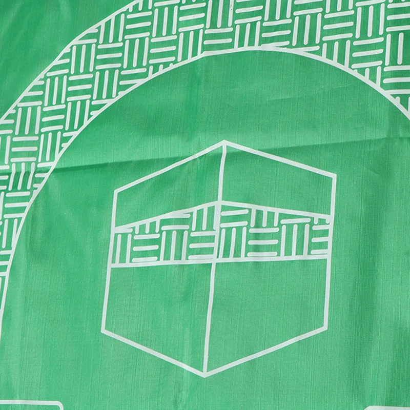 Muslim Prayer Rug Portable Travel Worship Mat Rainproof Fabric Pocket Pilgrimage Mat Family Outdoor Mat Carpet Rug