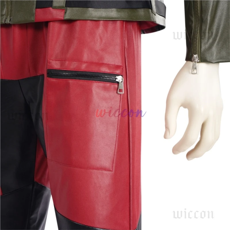 Callum Cosplay Film Red One Drift Kostüm Callum Leibwächter Uniform Mantel Hosen Anzug Halloween Party Anzüge für Mann Outfit