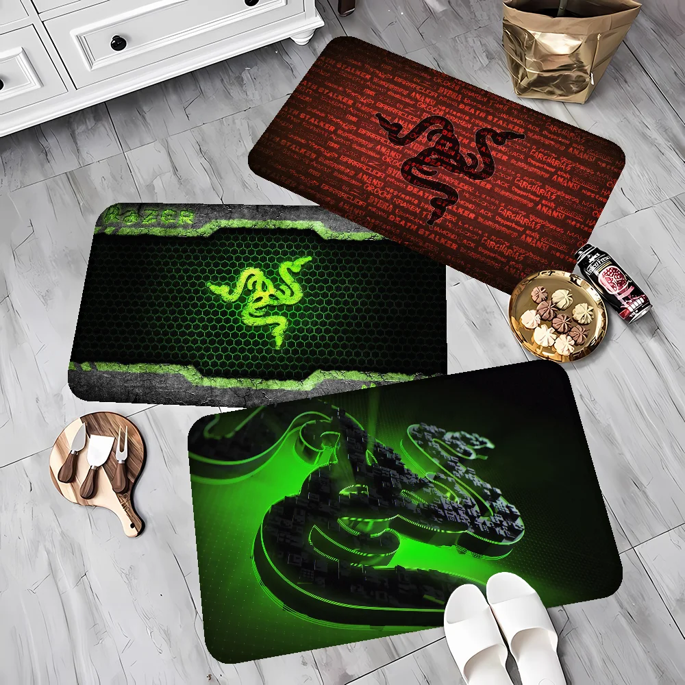 

R-Razer Art Kitchen Mat Kids Room Bedroom Decoration Balcony Anti-Slip Doormat Living Room Alfombra