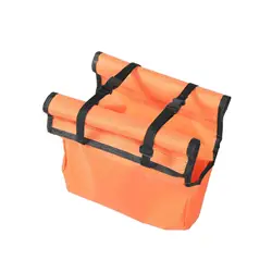 Folding Ladder Tool Storage Bag Versatile Durable 12 Inches Long Convenient Orange Accessories Oxford Cloth for Workshop