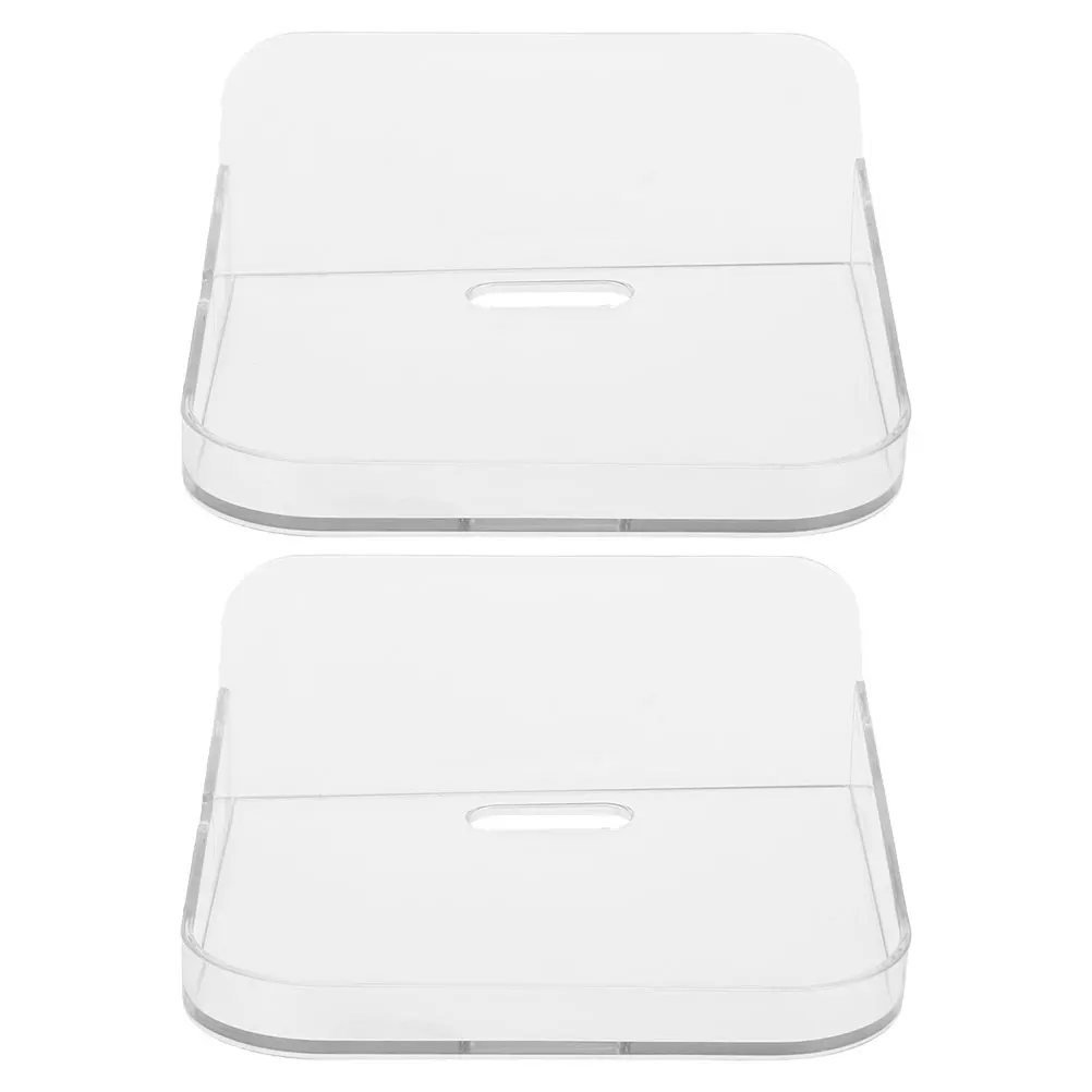 

2pcs Stand Wall Bracket Transparent A-shape Floating Shelves Sturdy Long-lasting Storage Solution No