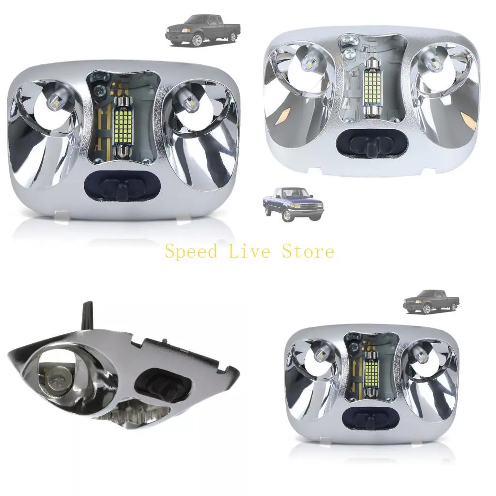 

547C Energy Efficient LED Interior Lamp Dome Light for F37Z-13776-B F37Z13776B Roof and Headliners