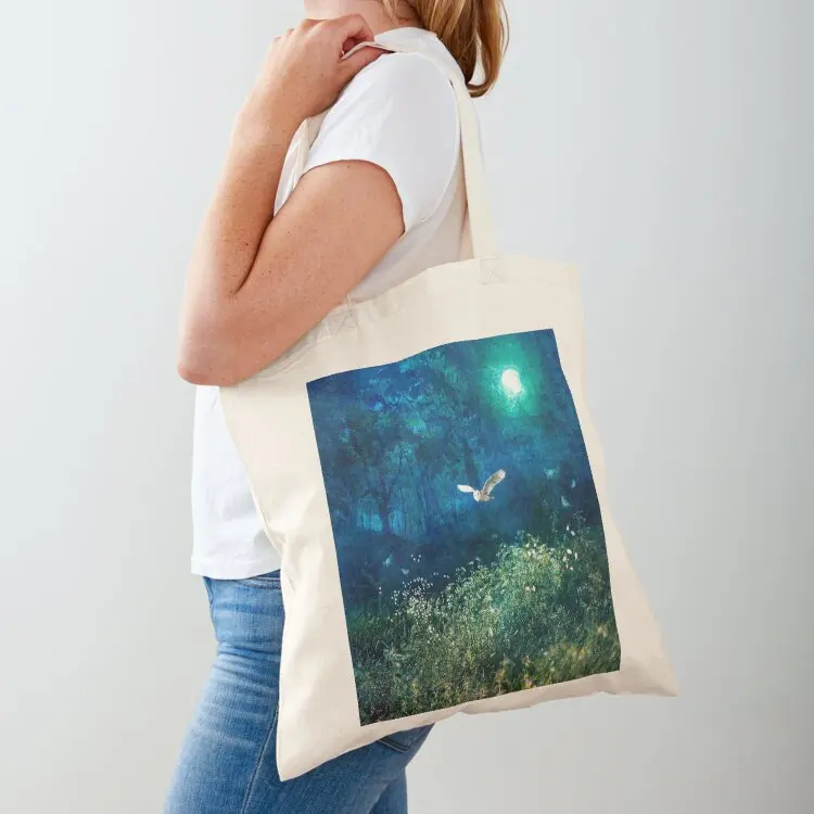

Midsummer Moonlight Tote Bag reusable grocery bags Beach bag shopping cart bags tote bags cloth