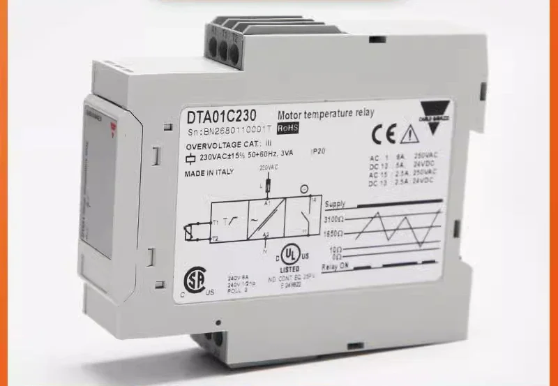 

DTA01C230 Escalator Temperature Protection Relay Thermal Protection Host Phase Sequence DTA04DM24 Suitable for Thyssen