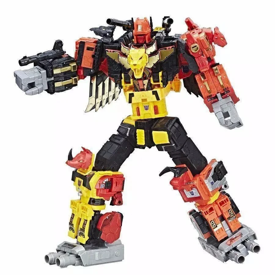 [in-stock] Hasbro Transformers Power of The Primes Generations Titan Class Pp31 Predaking Action Figure Gift Collection