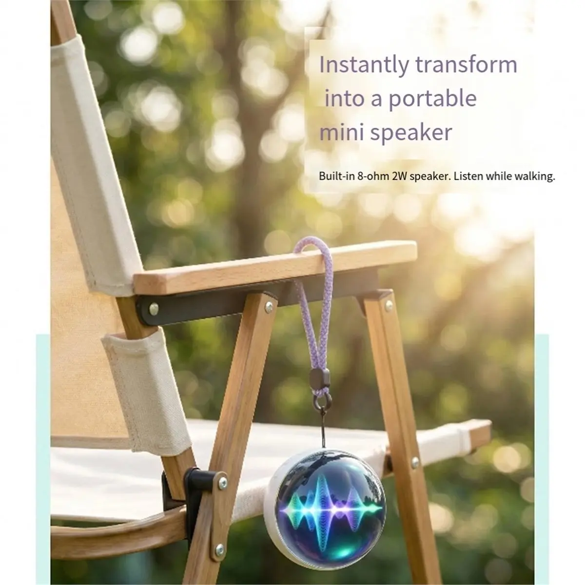3D Crystal Ball Video Player Audio Video Display Electronic Ball Memory Ball Birthday Gift Souvenir for Family Friend