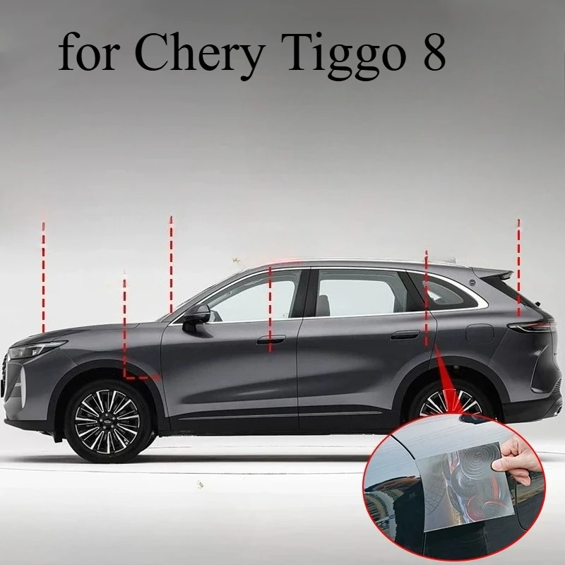 Car Weather Seal Strip & Dashboard Noise Reduction Kit for Chery Tiggo 8 - Full Vehicle Rubber Seal Kit, Windshield Gap Filler