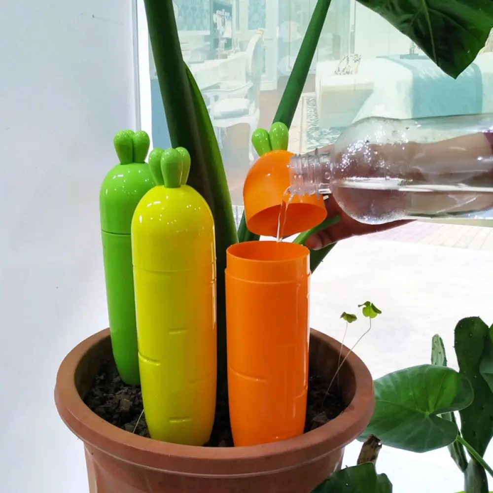 Automatic Irrigation Device Carrot Ceramic Dripper For Houseplant Garden Watering Tools Self Watering Flower Spike