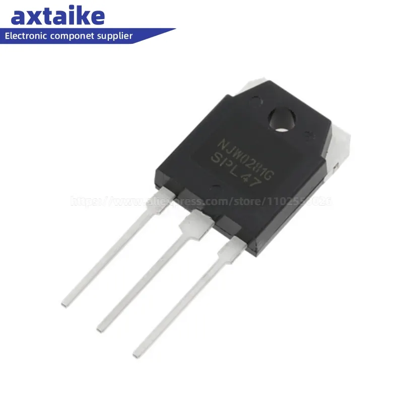 5PCS NJW0281G NJW0302G TO-3P Complementary NPN PNP Power Bipolar Transistors DIP