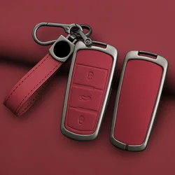 Car Key Case Cover Holder Shell For Volkswagen VW CC Passat B6 B7 Passat 3C CC Maogotan R36 B5 B7L Protect Keychain Accessories
