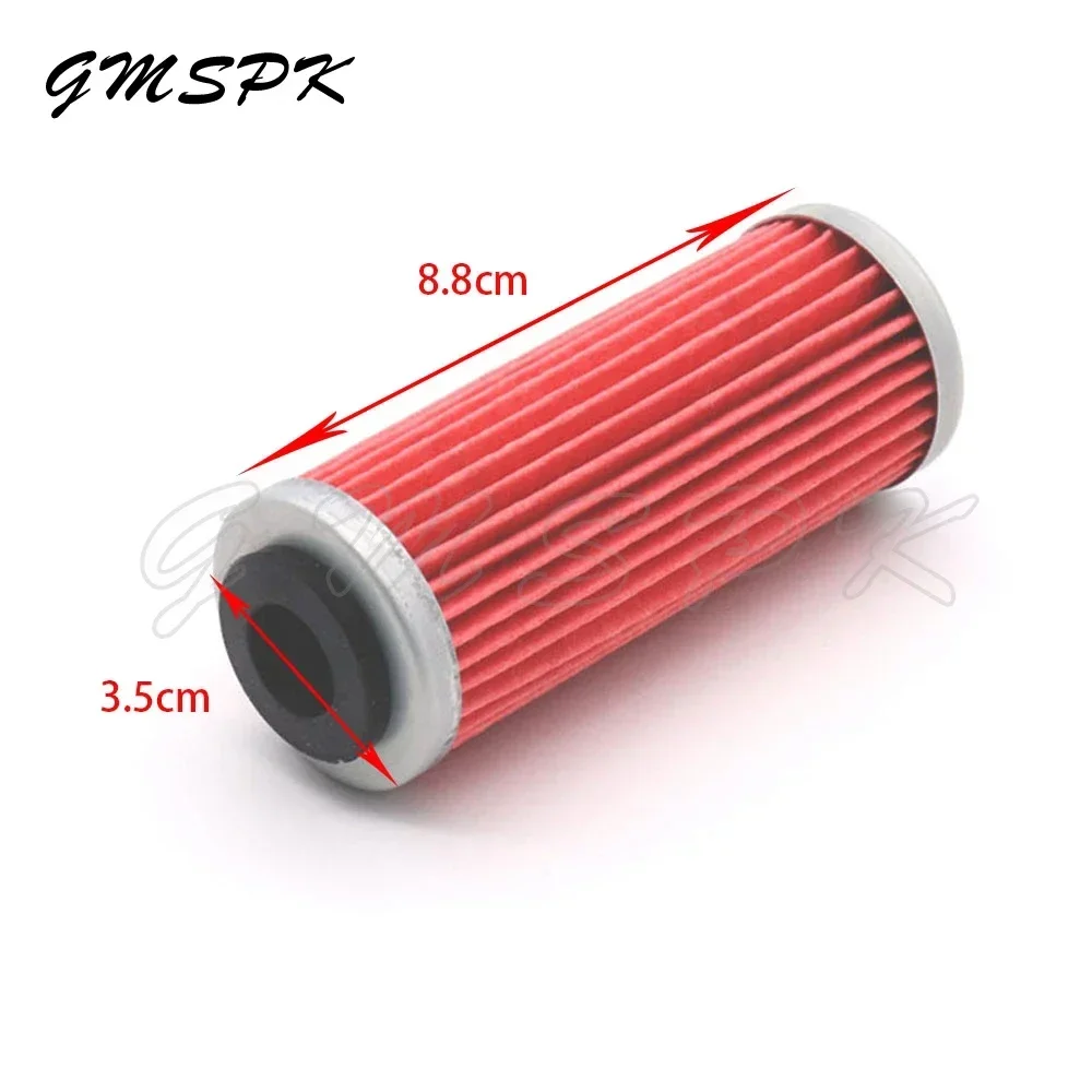 1/2/5/10 Pcs Motorcycle Oil Filter Fit for KTM SX SXF SXS EXC EXC-F EXC-R XCF XCF-W XCW SMR 250 350 400 450 505 530 2007-2020