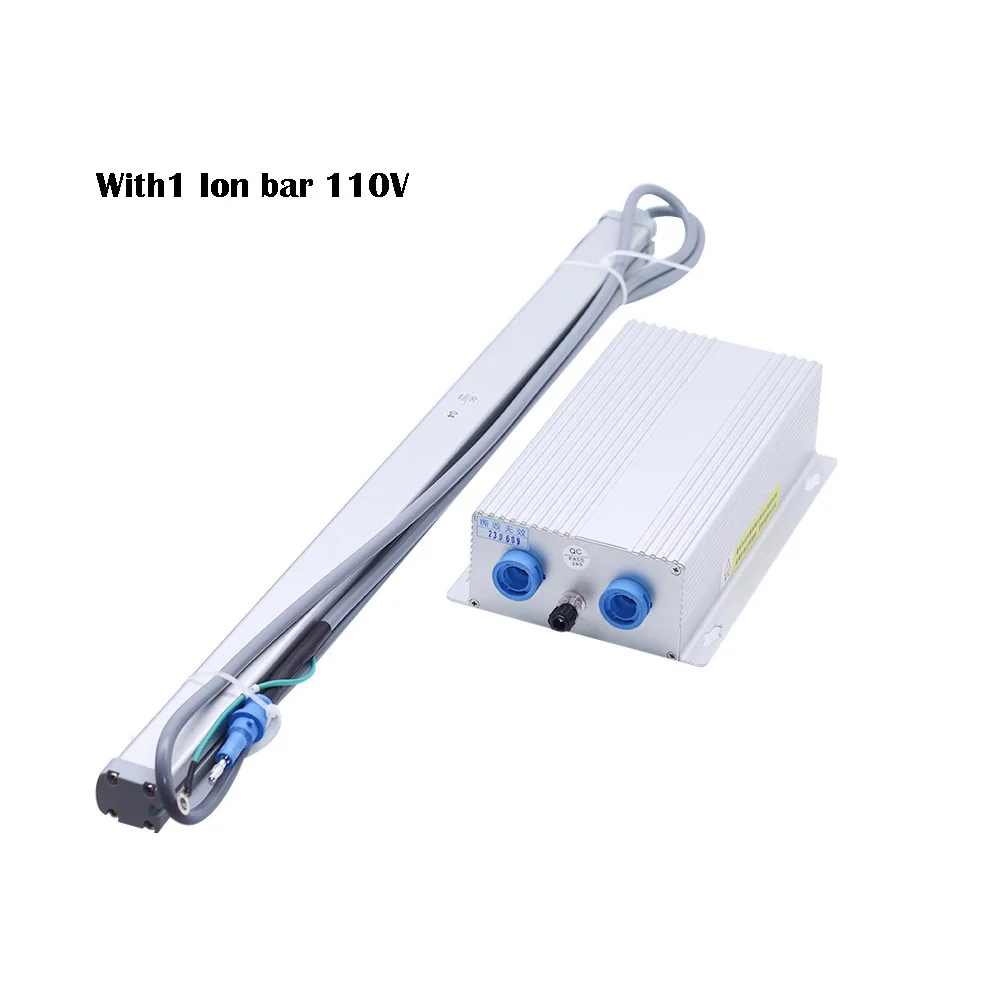 Droog type antistatische ionenbalk met generator voor zakvervaardigingsmachine 110V 220V Statische eliminatorstaaf