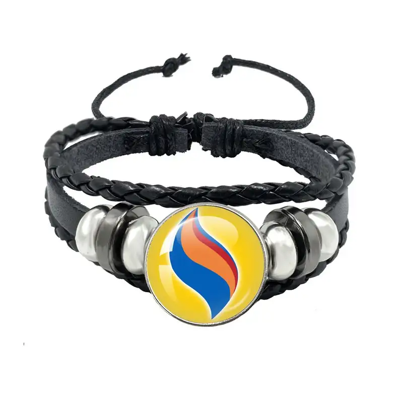  Mega Stone Key Chain Anime Peripheral Creativity Exquisite Fashion Black Leather Rope Buckle Key Chain Trend - Image 30