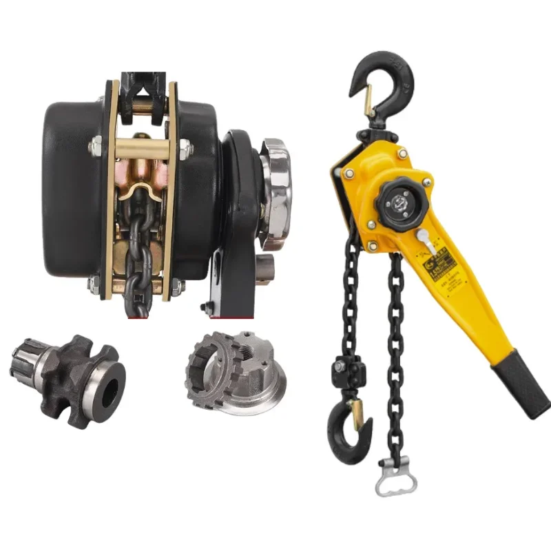 

Небольшой ручной тяговый подъемник с ручной цепью Кран 0,75/1T Ручной подъемник с ручным управлением