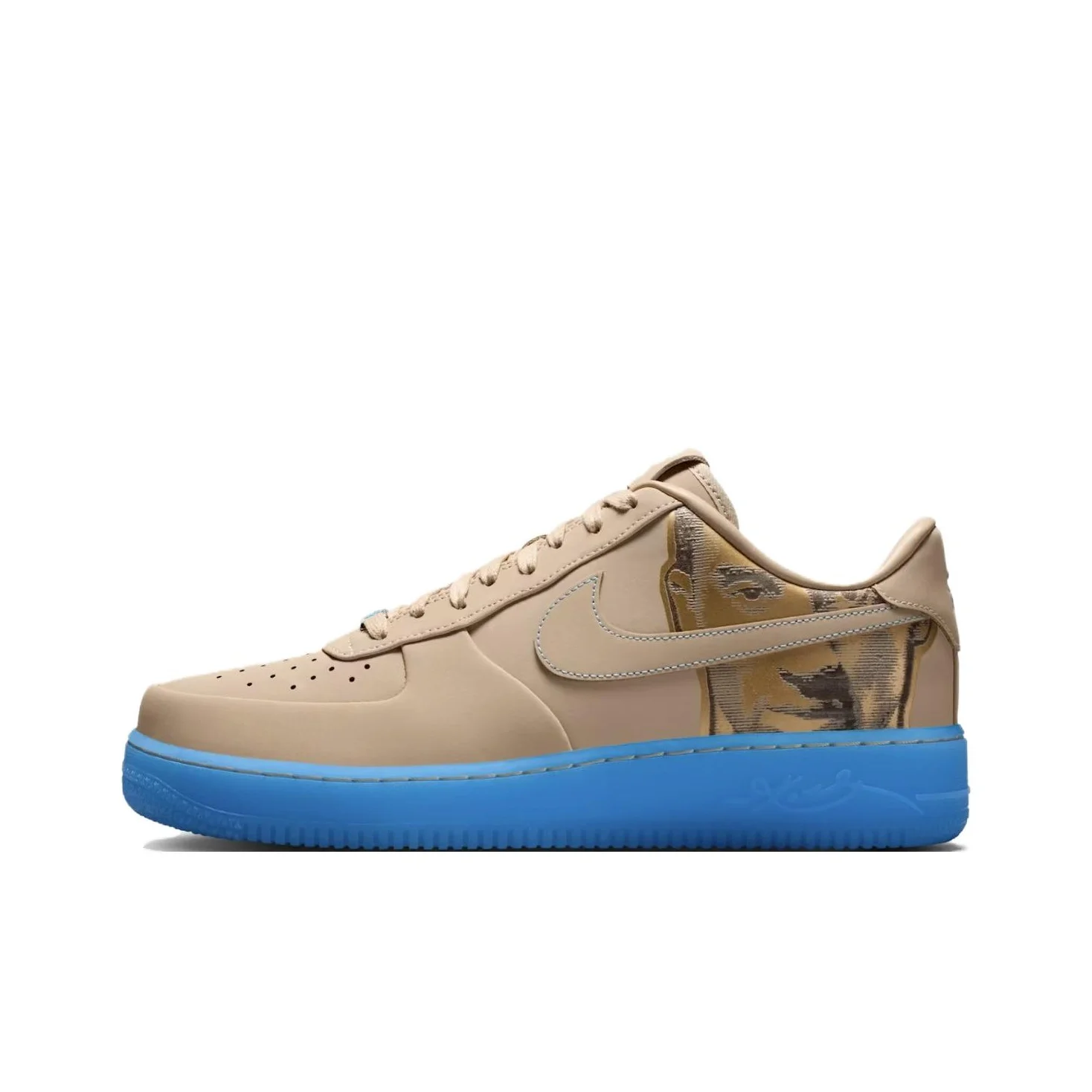 

Низкие туфли для скейтборда Nike Air Force 1, унисекс, коричневые, синие, IH1018-200