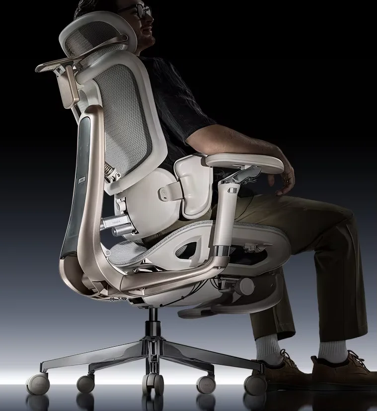 [New Product] Black And White Tone E3ultra Fifth Generation Ergonomic Computer Chair E-sports  Office  Back Chair