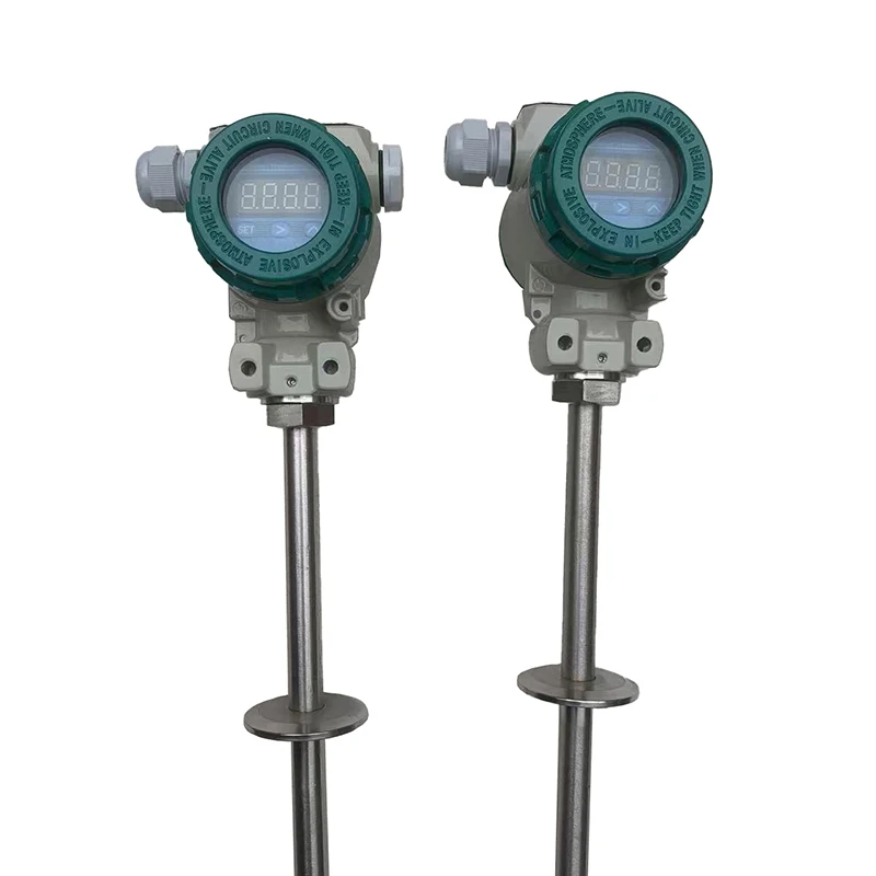 

Customizable Fixture Flange Temperature Controller LCD Display Clip-on Thermal Resistance PT100 Sensor IP67 Rated Metal