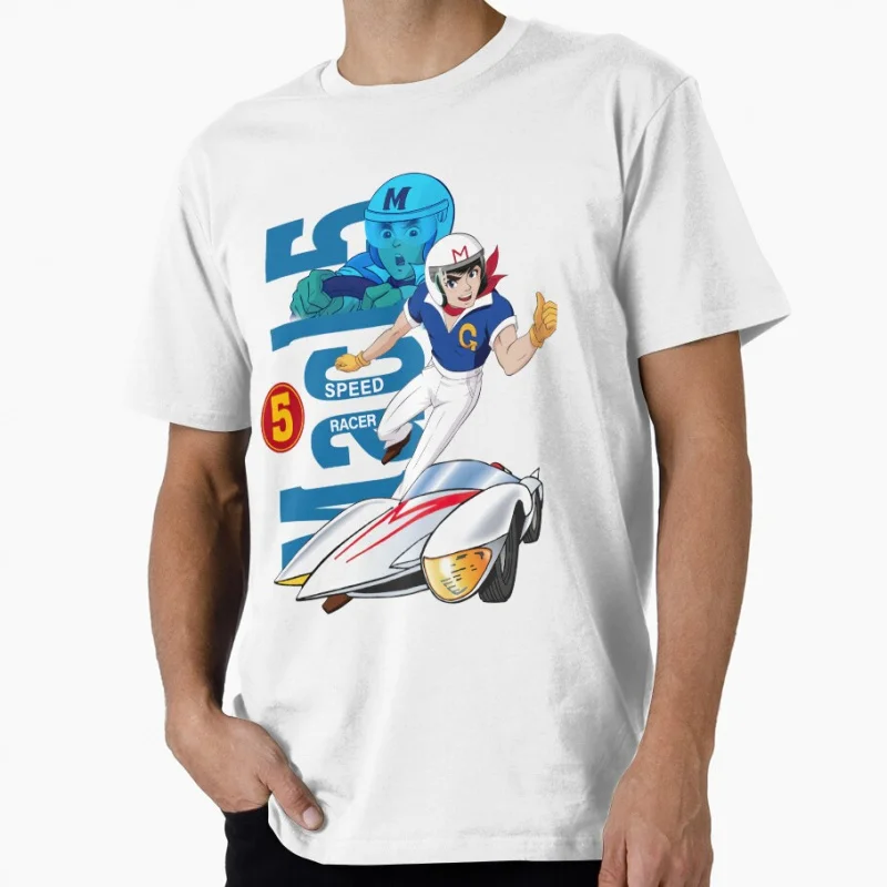 

My Favorite People Speed Raceer Anime Gift t shirt for man Mach 5 print Graphic Tee Y2K clothes All size S-6XL Cartoon Tops