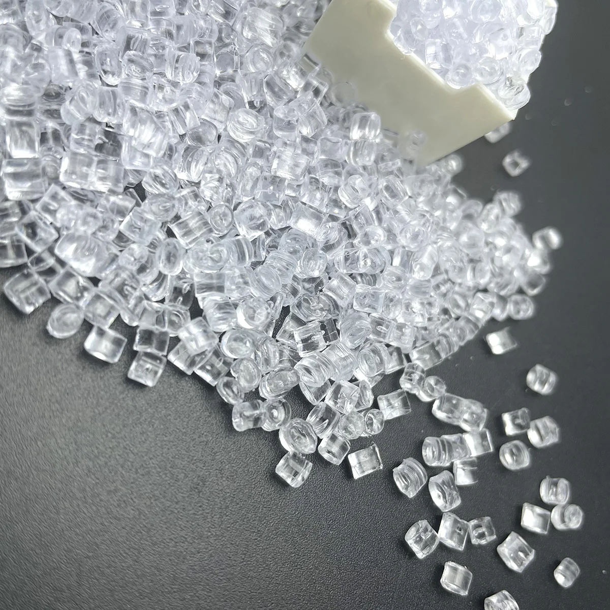 Kreative Miniatur-Mini-Ellipsen-Eiswürfel aus durchsichtigem Kunststoff – perfekt für Puppenhausbecher, transparente Eiskörner – Detail 6