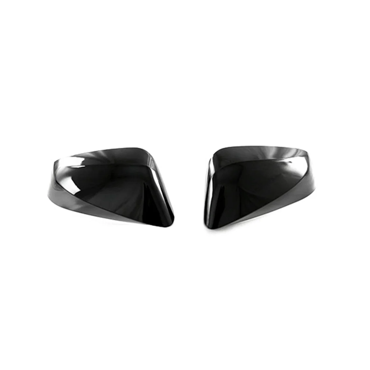 2Pcs Left+Right Carbon Fiber Door Mirror Cover Rear View Mirror Housing for Lexus 350 RX350H 500 2022-2023