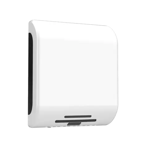 W-329S1 스테인레스 스틸 흰색 페인트 측면 조정 자동 고속 UV 핸드 드라이어(HEPA 필터 포함) 10cm