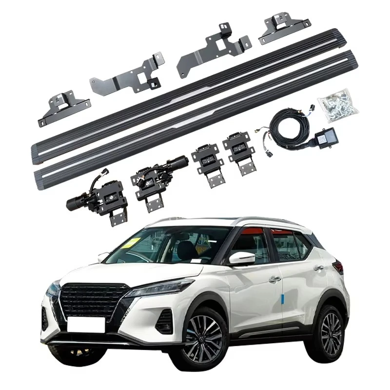 

Электрические боковые ступеньки, автоматическая электрическая подножка из алюминиевого сплава для Kicks 2017+