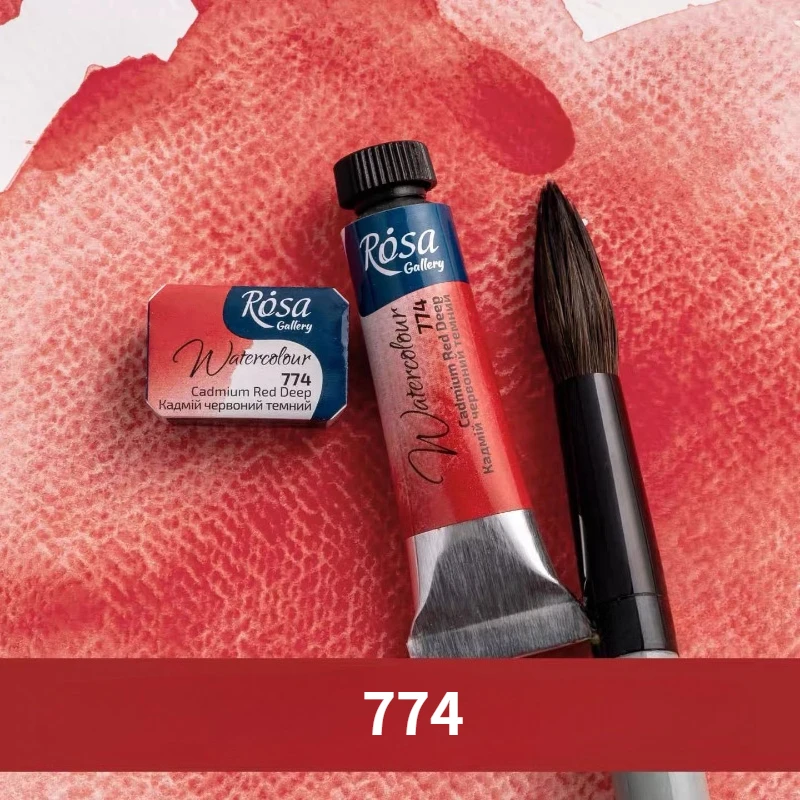 Ukraine Rosa Master Level Watercolor Paints Full Pan Solid/Tube Water Colour Art Drawing Supplies for Artist Beginners