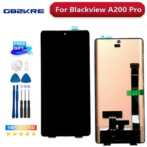 Bilashmart BackShell Original OLED Display Blackview A200 Pro / A200 with Touch Screen +LCD Digitizer Assembly Replacement Repair+Tool