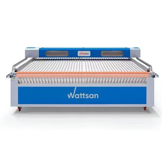 Wattsan 1525 2030 Flat Bed 150W CO2 CNC Laser Cutting machines for Acrylic Leather Cloth