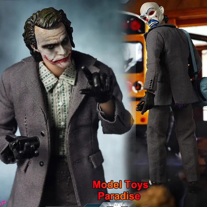 

SOAPSTUDIO 1/12 Men Soldier Joker Western Style Clothes With Mask Weapon Full Set 6'' Action Figure Collectible Fans Gifts