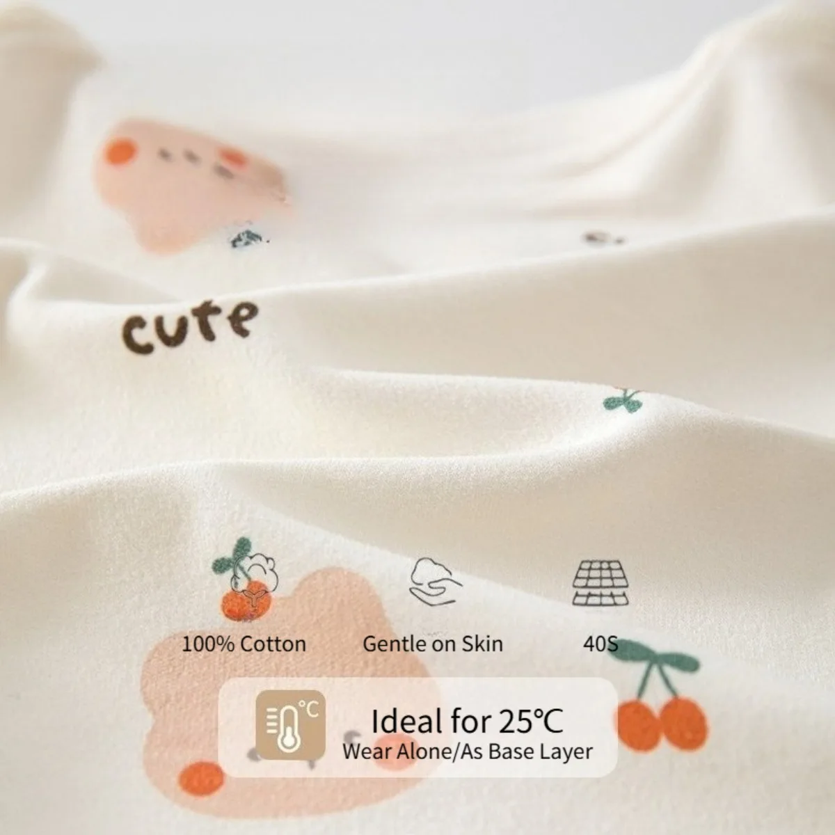 Newborn Baby Top Pants Clothes Set Soft Cotton Long Sleeve Spring Autumn Pajamas Breathable Infant Sleepwear Outfit for 6-18M