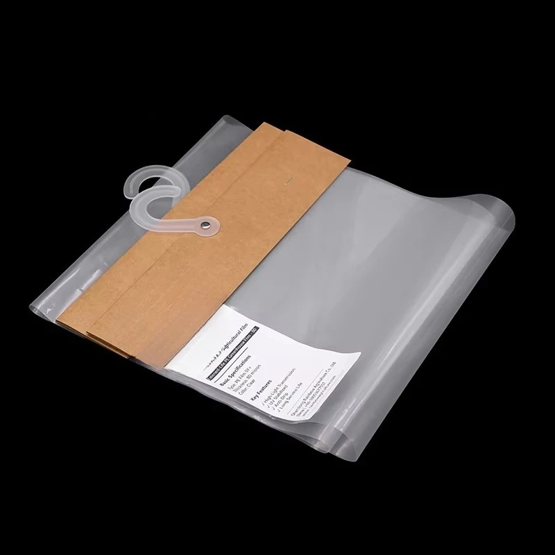 Cold Resistant Greenhouse Film Anti-Freeze Flexible PO Plastic Cover Customizable Size Тепличная пленка Agricultural Film