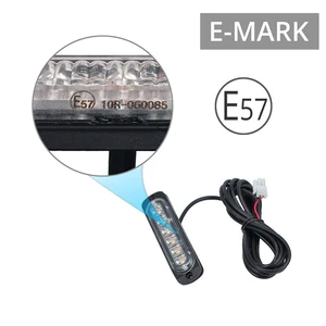 4x6 LED 12 فولت سلكي / لاسلكي للتحكم عن بعد الانتعاش ستروب ضوء ماركر سيارة وامض مصباح بار المصباح سيارة شاحنة تحذير وامض أفضل 11 مبيعات أمبولة التمريض سحق - رقم 6