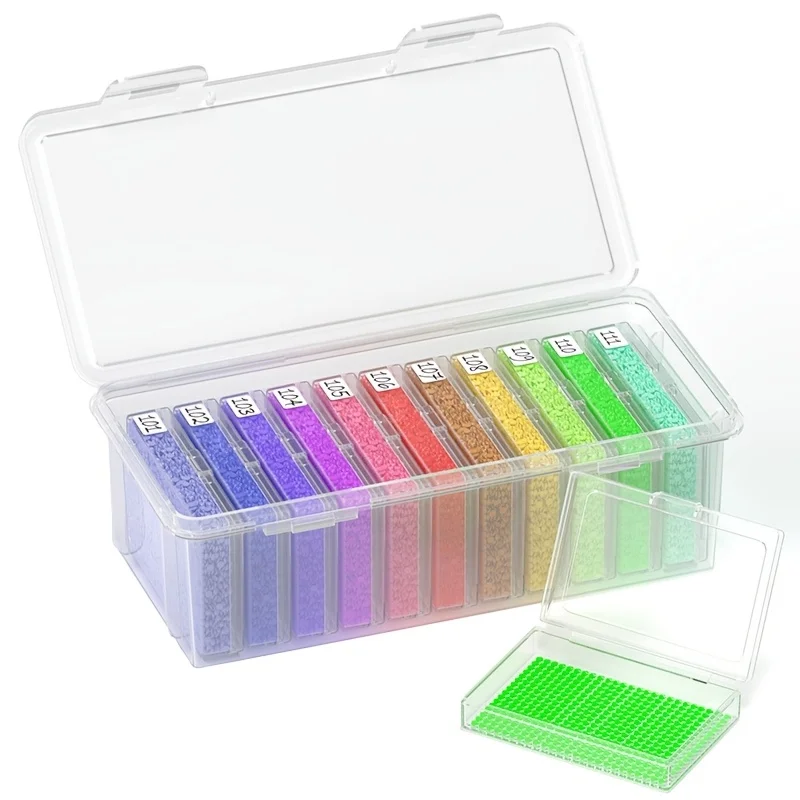 Diamond Painting Tray Storage Box, Diamond Painting Trays With Lids, Diamond Painting Art Tools, DIY Crafts Accessories Storage