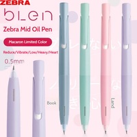 Japan ZEBRA Low Gravity Ballpoint Pen BLEN Limited Stationery JJZ66 0.5MM Quick-Dry Smooth Writing Gel Pens Office Supplies