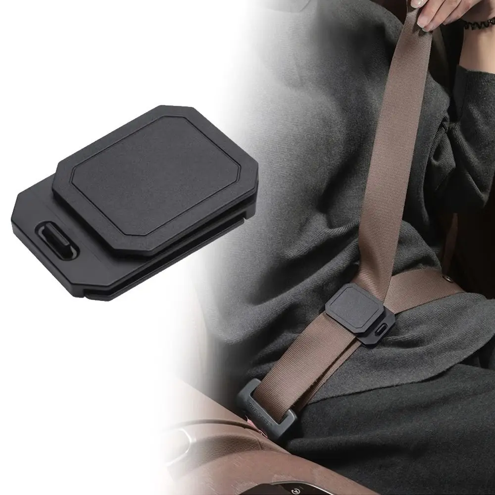 Universal Anti-Slip Car Seat Belt Comfort Clip Square ABS Safety Seat Belt Buckle Seat Belt Fixing Clips Car Accessories