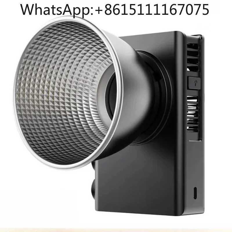 C01 100W Portable Bi-Color COB Video Light, 2700-6500K CRI96+ 14500Lux Mini Bowens Mount for Photo Live Stream