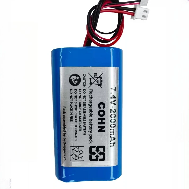 Suitable for shanshui t28 portable multimedia audio built-in rechargeable battery cohn 7.4v 2000mah