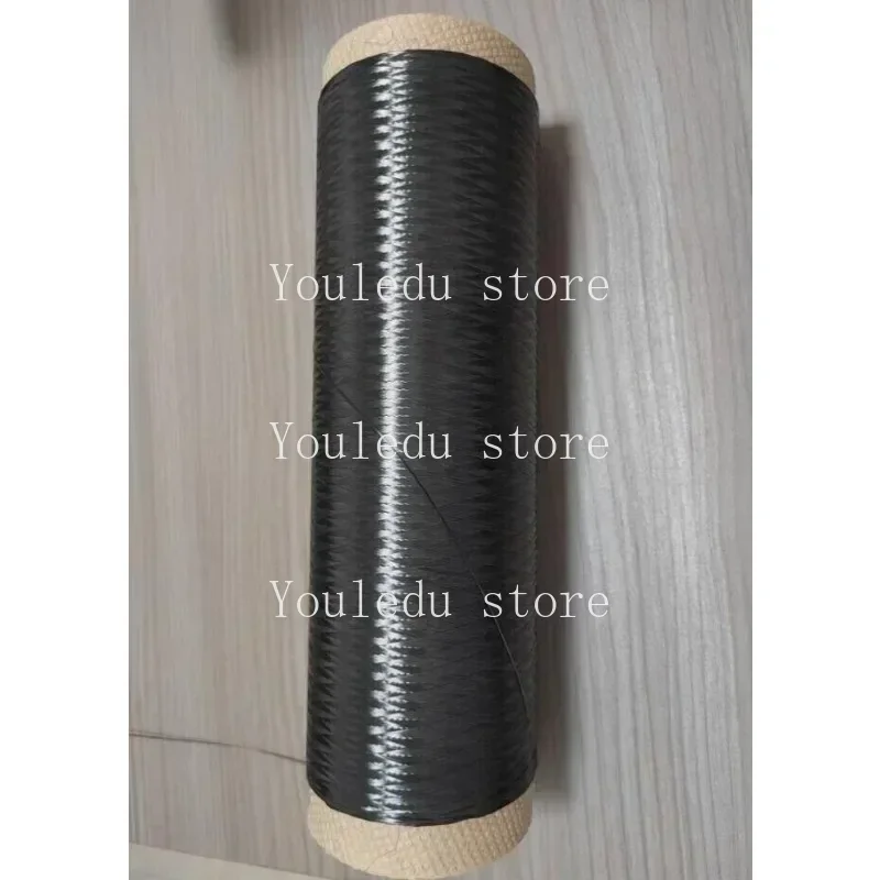 1K Carbon Fiber Fibre Tow Filament Yarn Thread Tape 3800MPa Length 100M