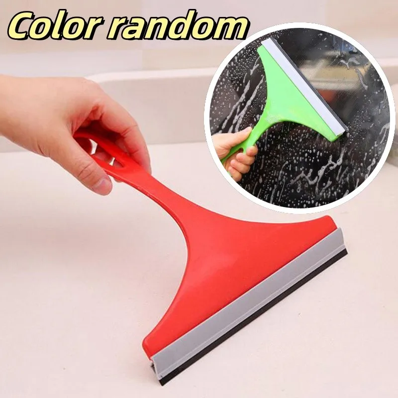 Soft Plastic Car Window Wiper Glass Squeegee Screen Washer Glass Cleaning Brush Household Cleaning Tools Accessories