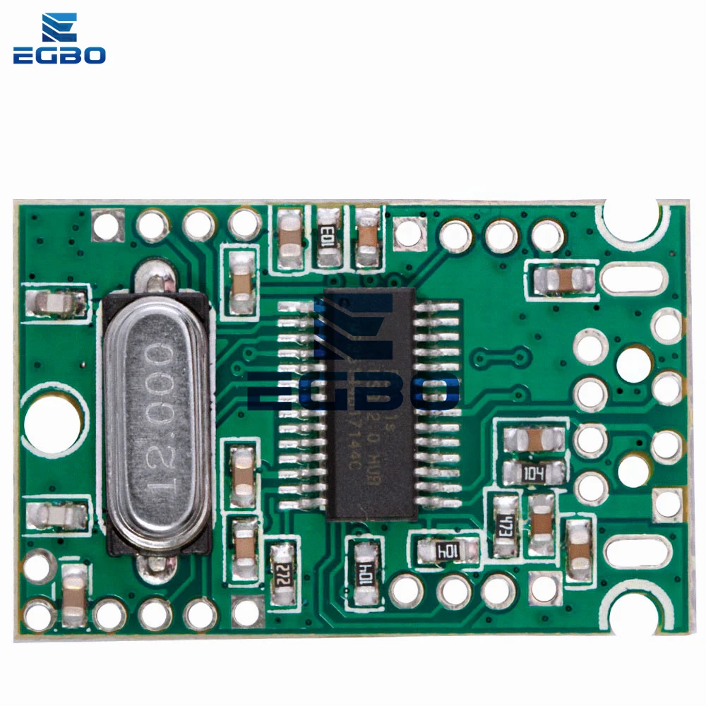 1~5PCS EGBO Industrial-grade USB 2.0 expansion module HUB 1 drag 4 interface adapter development board drive