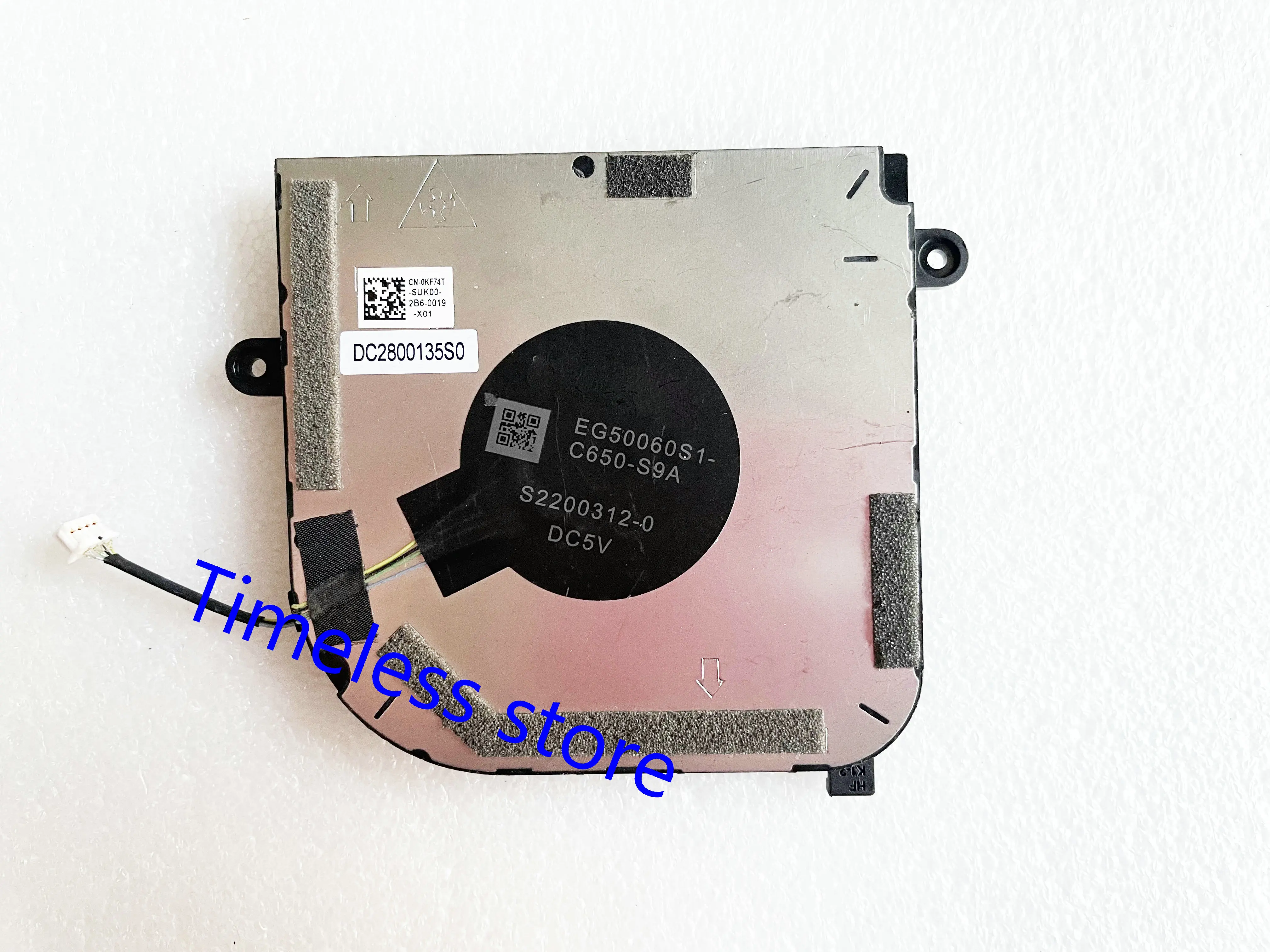 For EG50060S1-C650-S9A KF74T 0KF74T DC2800135S0 fan cooler