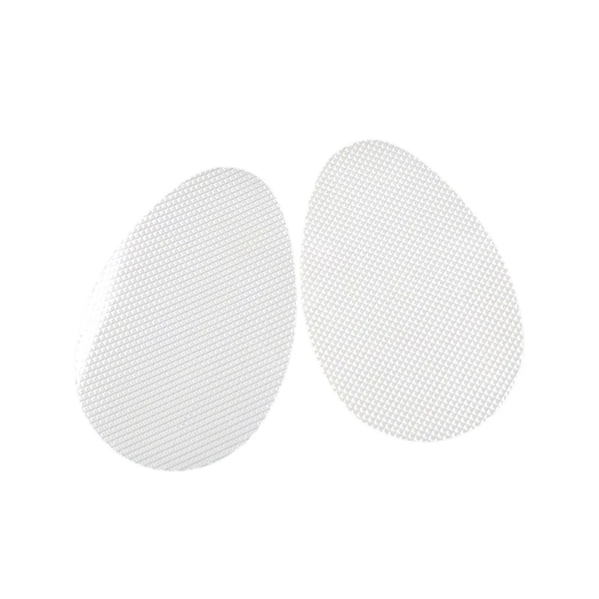 

1Pair Anti-Slip Shoe Pads Non-Slip Sole Protector for High Heels Sandals Boots Women Men Peach Type Forefoot Cushion White