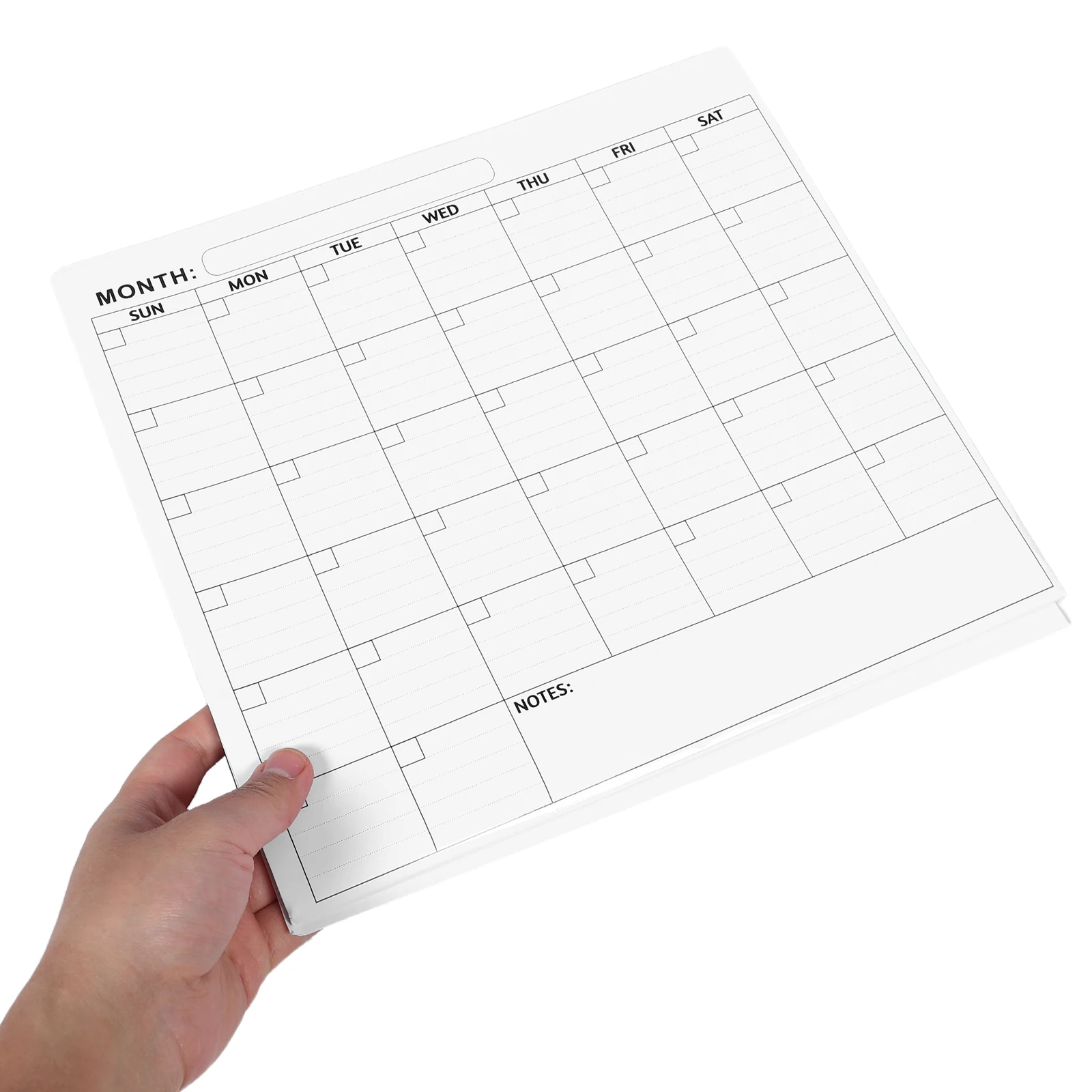 Calendrier effaçable Extra Large, mur géant, tableau effaçable à sec mensuel pour le stratification