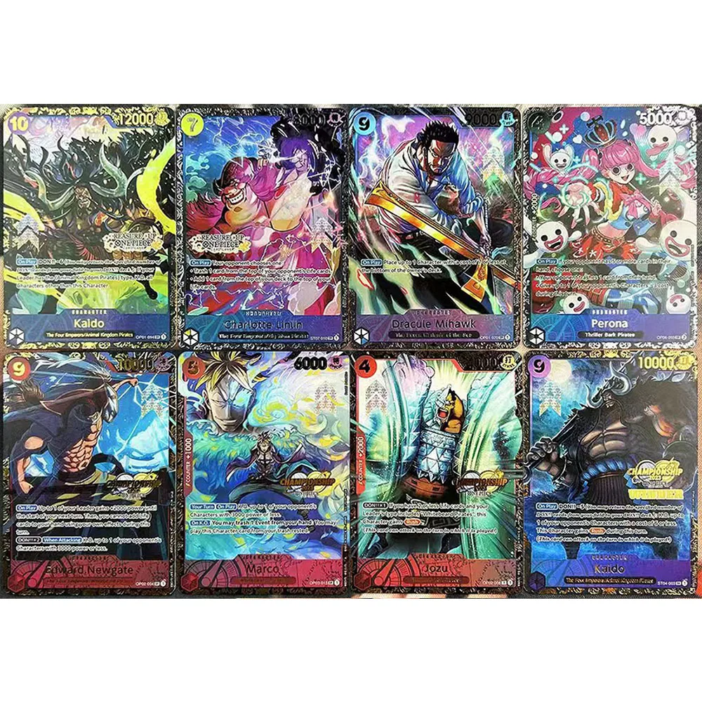 Anime One Piece DIY ACG Nico Robin Boa Vivi Hancock Luffy Boy Games Toys Battle Collectible Cards Birthday Gifts Board Game