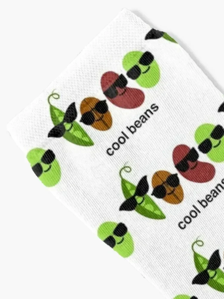 Cool Beans - Beans Wearing Sunglasses Socks happy new in's kids Men's Socks Women's